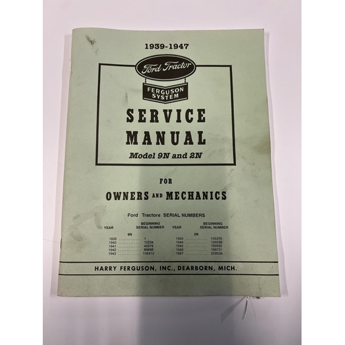 140 - FORD TRACTOR & CAR MANUALS