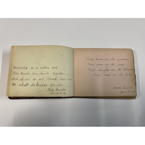 145 - OLD AUTOGRAPH BOOK