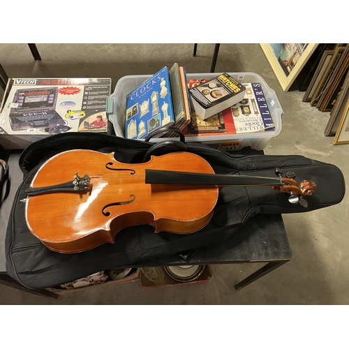 34 - CELLO IN CASE