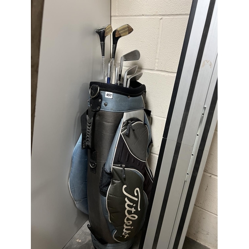 457 - SET OF GOLF CLUBS