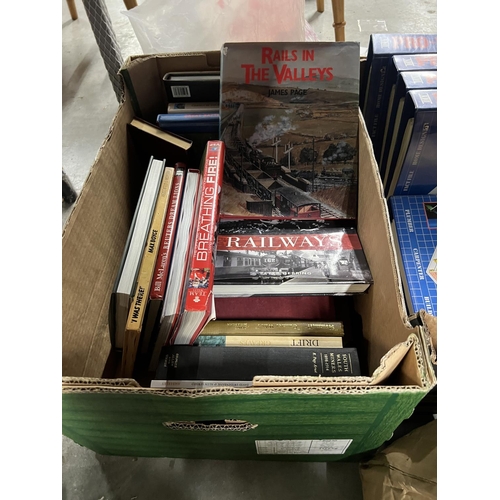 108 - X3 BOXES OF BOOKS