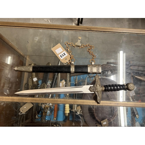 213 - GERMAN DAGGER