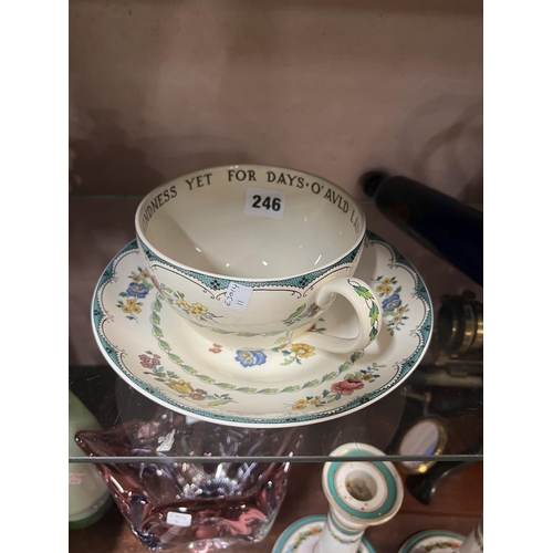 246 - SPODE AVONDALE CUP & SAUCER