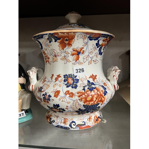 326 - LARGE MINTON JAR