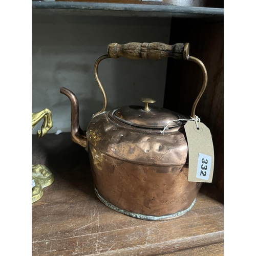 332 - OLD COPPER KETTLE