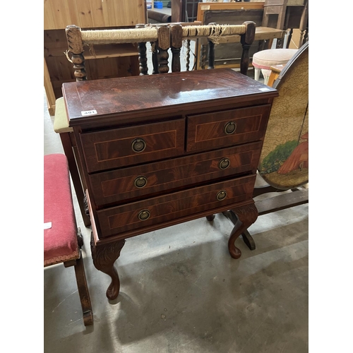 491 - QUEEN ANNE ANTIQUE CONSOLE TABLE