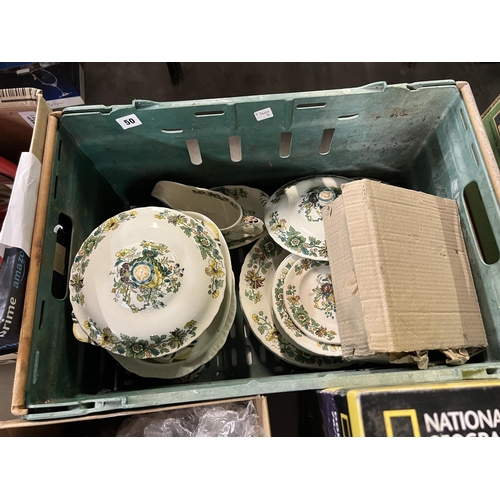 50 - BOX OF MASONS CHINA