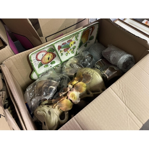 67 - x7 BOXES OF MIXED GLASS & CHINAWARE