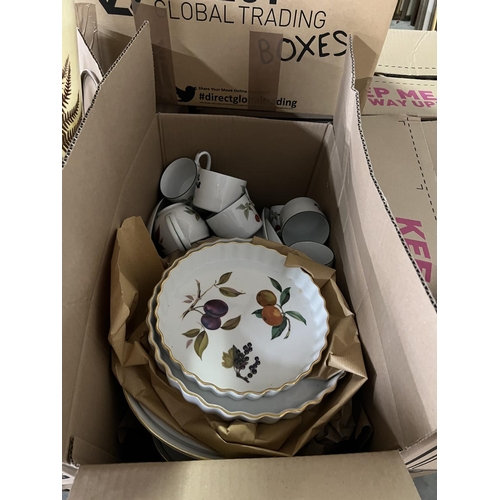 67 - x7 BOXES OF MIXED GLASS & CHINAWARE