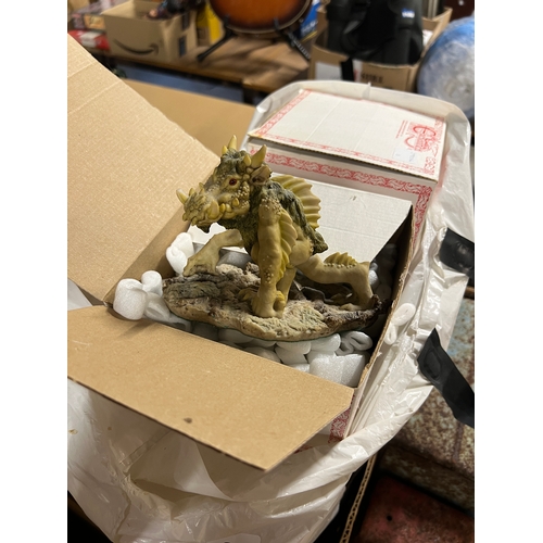 29 - BAG OF ENCHANTED DRAGON FIGURES