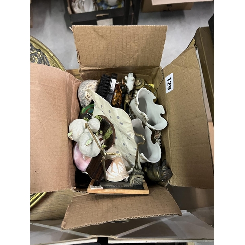 129 - BOX OF TRINKETS