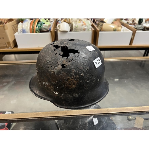 175 - GERMAN TRENCH FIND HELMENT