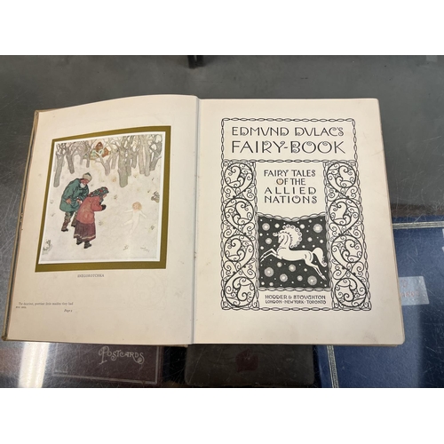 167 - EDMUND DULAC'S FAIRY BOOK DATED 1918 (COLOUR PLATES INTACT)