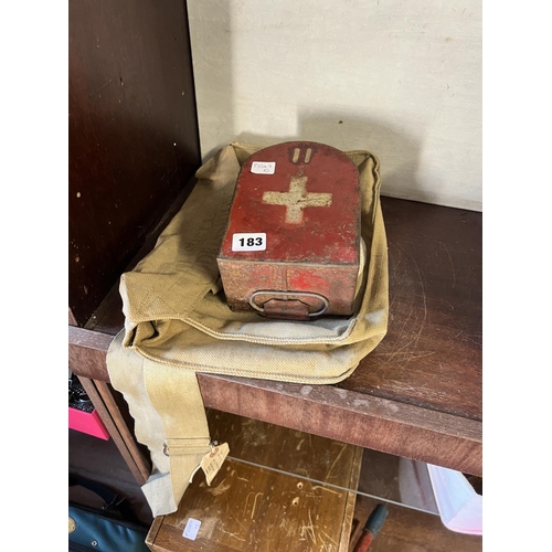 183 - OLD BRITISH RED CROSS ITEMS