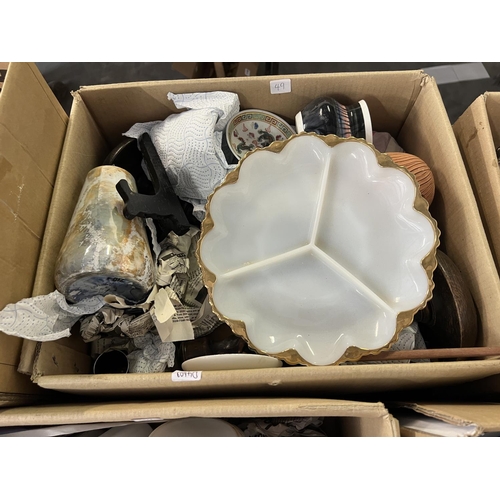 49 - X3 BOXES OF MIXED CHINA ITEMS