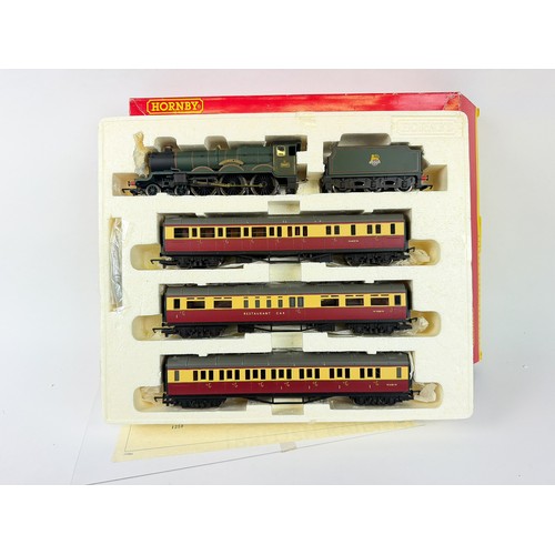 Hornby OO gauge loco and coach set. With certificate The Red Dragon ...