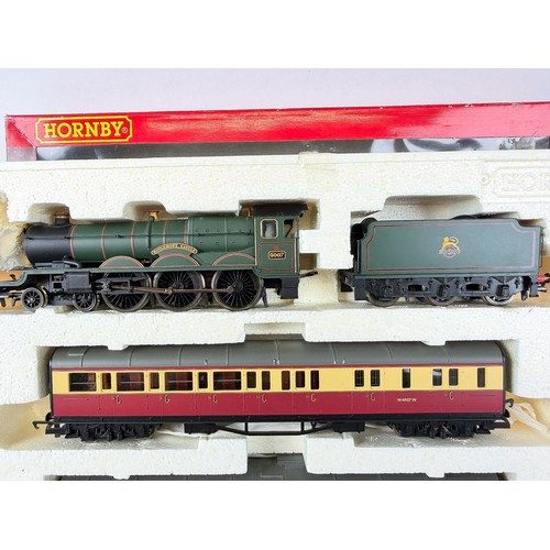 Hornby OO gauge loco and coach set. With certificate The Red Dragon ...