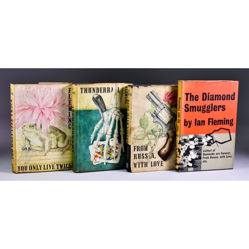 109 - Ian Fleming - Four Novels, all published by Jonathan Cape, London, comprising - 