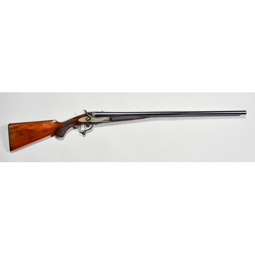 52 - A 12 Bore Side by Side Sidelock Hammer Action Shotgun by J & W Tolley 1 Conduit Street, Bond Street,... 