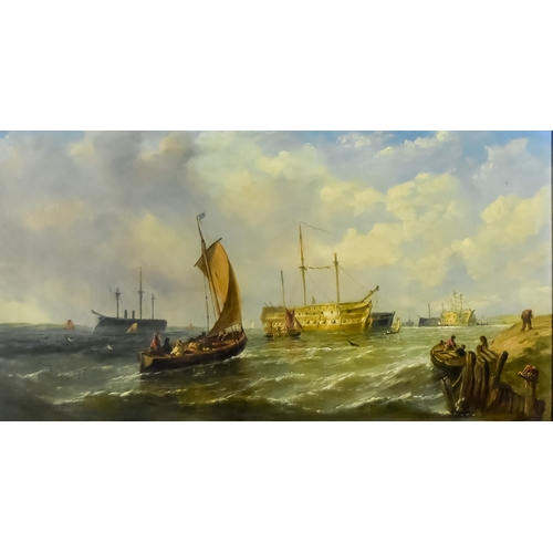 57 - William Adolphus Knell (1801-1875) - Oil painting - 