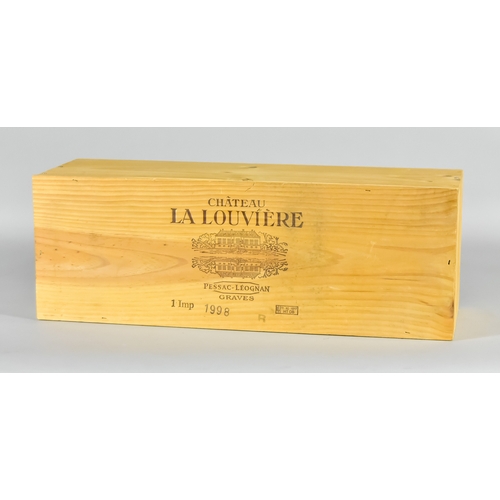 730 - An Imperial Bottle of Chateau La Louviere Pessac-Leognan Graves 1998, cased