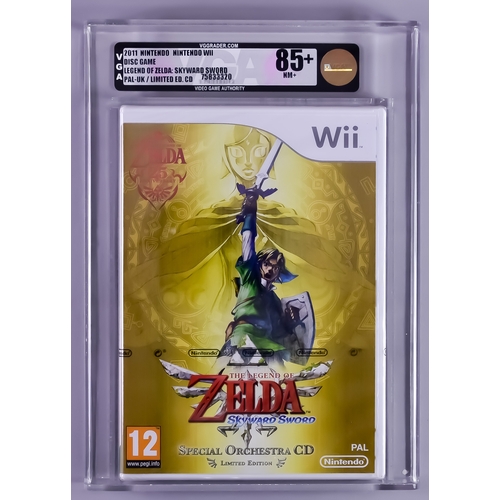 95 - 2011 Nintendo Wii – The Legend of Zelda: Skyward Sword Limited Edition with Special Orchestral CD – ... 