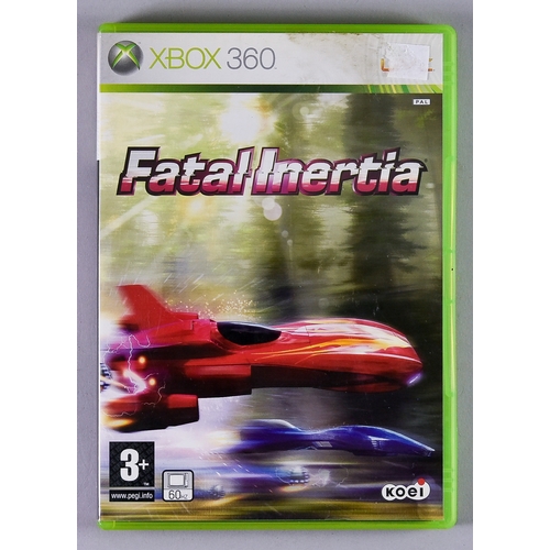 265 - Microsoft Xbox 360 - Fatal Inertia, in original box with instruction manual