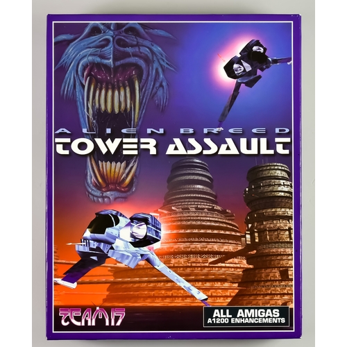 284 - 1994 Commodore Amiga - Alien Breed: Tower Assault - English big box, including three disks and instr... 