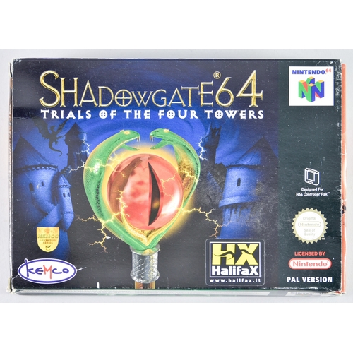 62 - Nintendo 64 - Shadowgate 64: Trial Of The Four Towers, PAL/European version, in original box with in... 