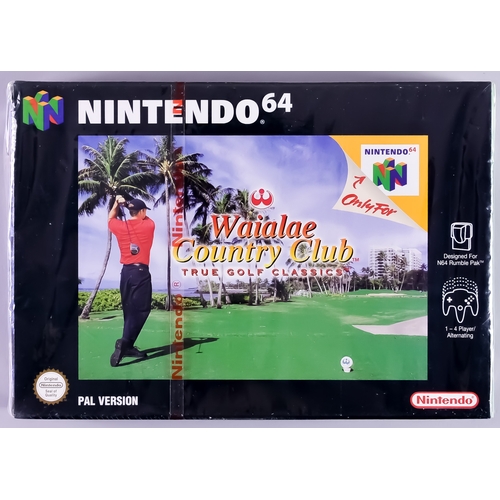 66 - 1998 Nintendo 64 – Wailae Country Club: True Golf Classics – PAL/UK/European Version with original c... 
