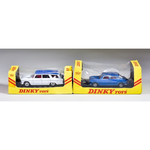 330 - Three Dinky Toys Diecast Model Cars, comprising - No. 128 