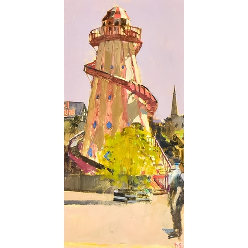 339 - ***David Sawyer (born 1961) - Oil painting - 