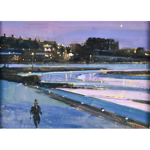 347 - ***David Sawyer (born 1961) - Oil painting - 