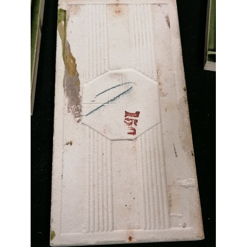 50 - 8 art nouveau tiles - 6