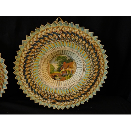 7 - Players Navy Cut cigarette packets wall hanging decorations (x3)