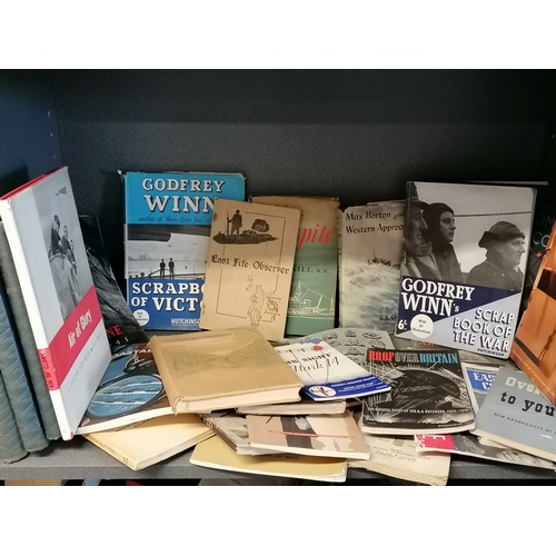 70 - first and second World War related books and pamphlets including East Fife Observer