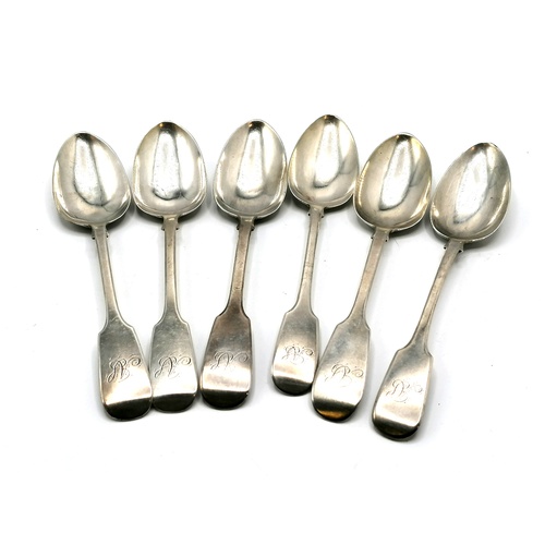 144 - 6 x 1847 silver spoons - 176g