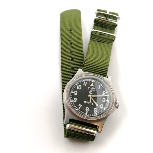 173 - CWC (Cabot Watch Company) 6645-99 quartz military watch dated 1990