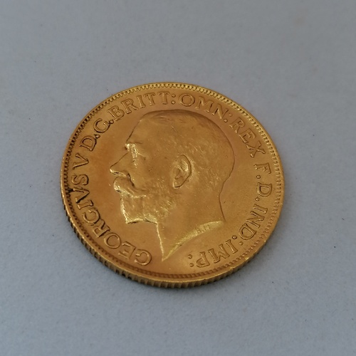 198 - 1911 George V sovereign