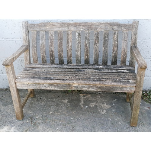 598 - Alexander Rose 2 seater bench