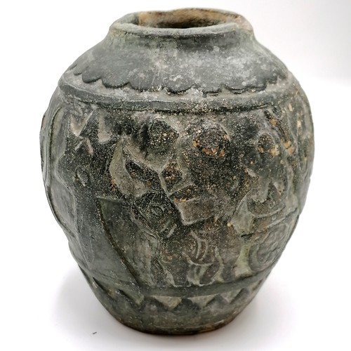 37 - Ancient Burmese Medieval period pot 4.5