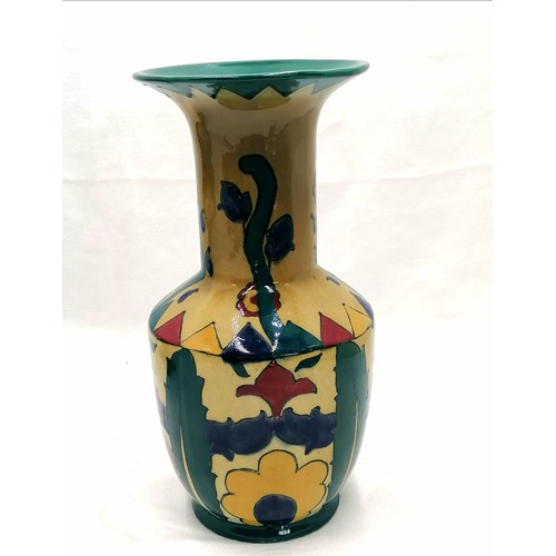 48 - 1920's Frederick Rhead Cairoware vase 10.5