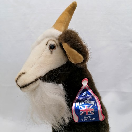 72 - Merrythought goat with original tag - 13