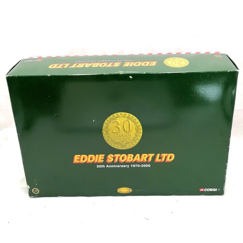 111 - Eddie Stobart 30th anniversary boxed scale models of 5 tractor units.