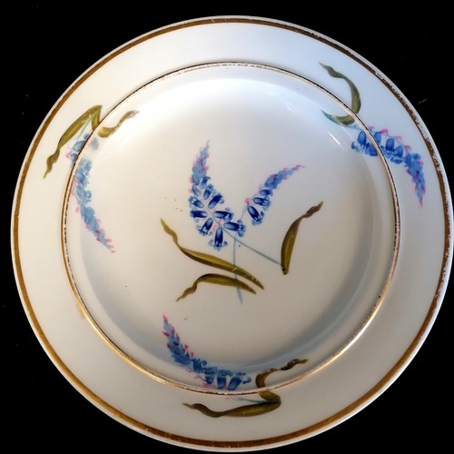 127 - c.1820 Flight Barr & Barr bluebell tazza (12½