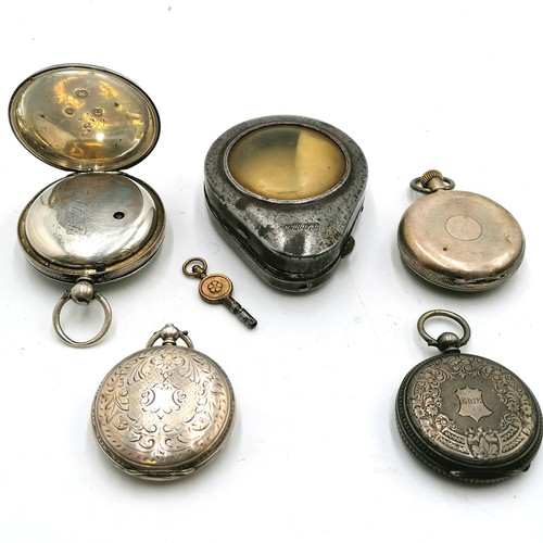 290 - 3 vintage pocket watches. Running