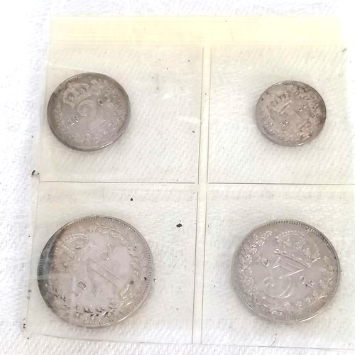 374 - 1902 Maundy money set