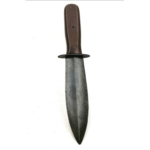 398 - Mini Fairbairn-sykes smatchet? fighting knife - 9½