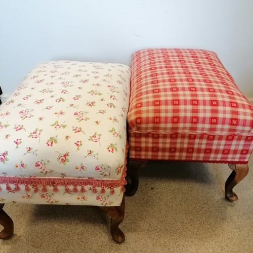 516 - Pair of footstools - approx height 16