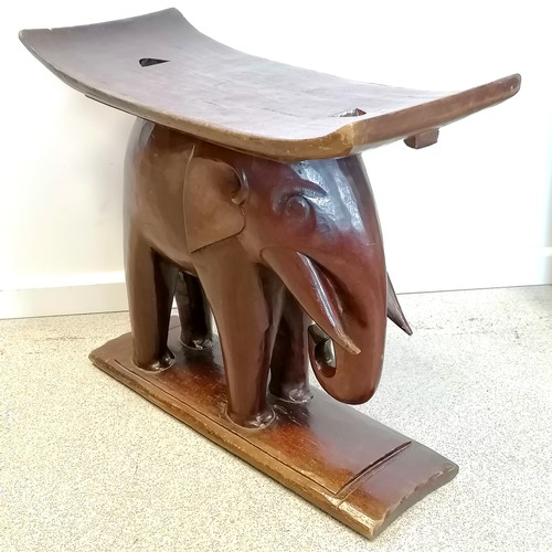 579 - Ashanti elephant stool - height 19